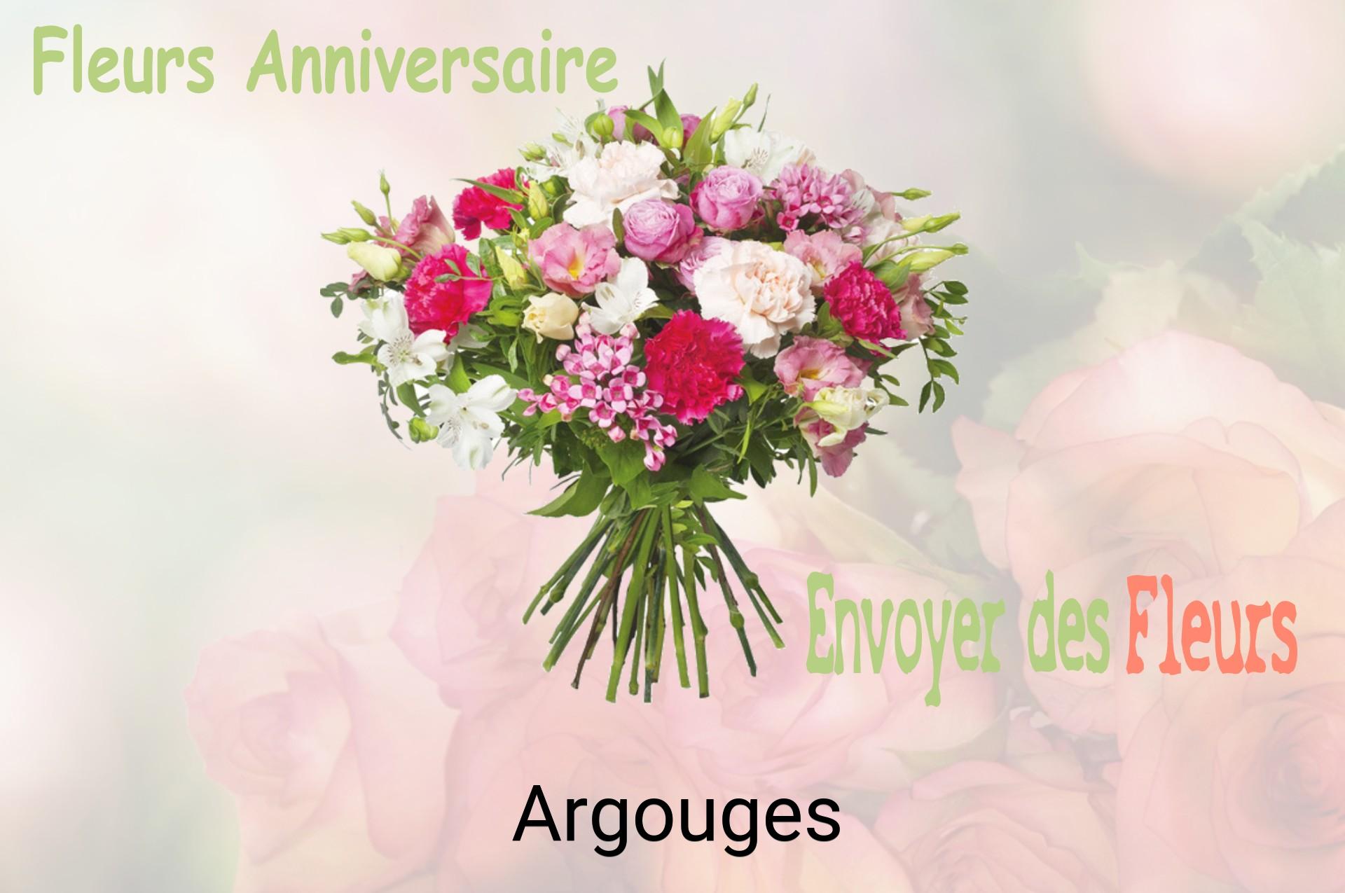 Bouquet de fleurs d’anniversaire livré à Argouges